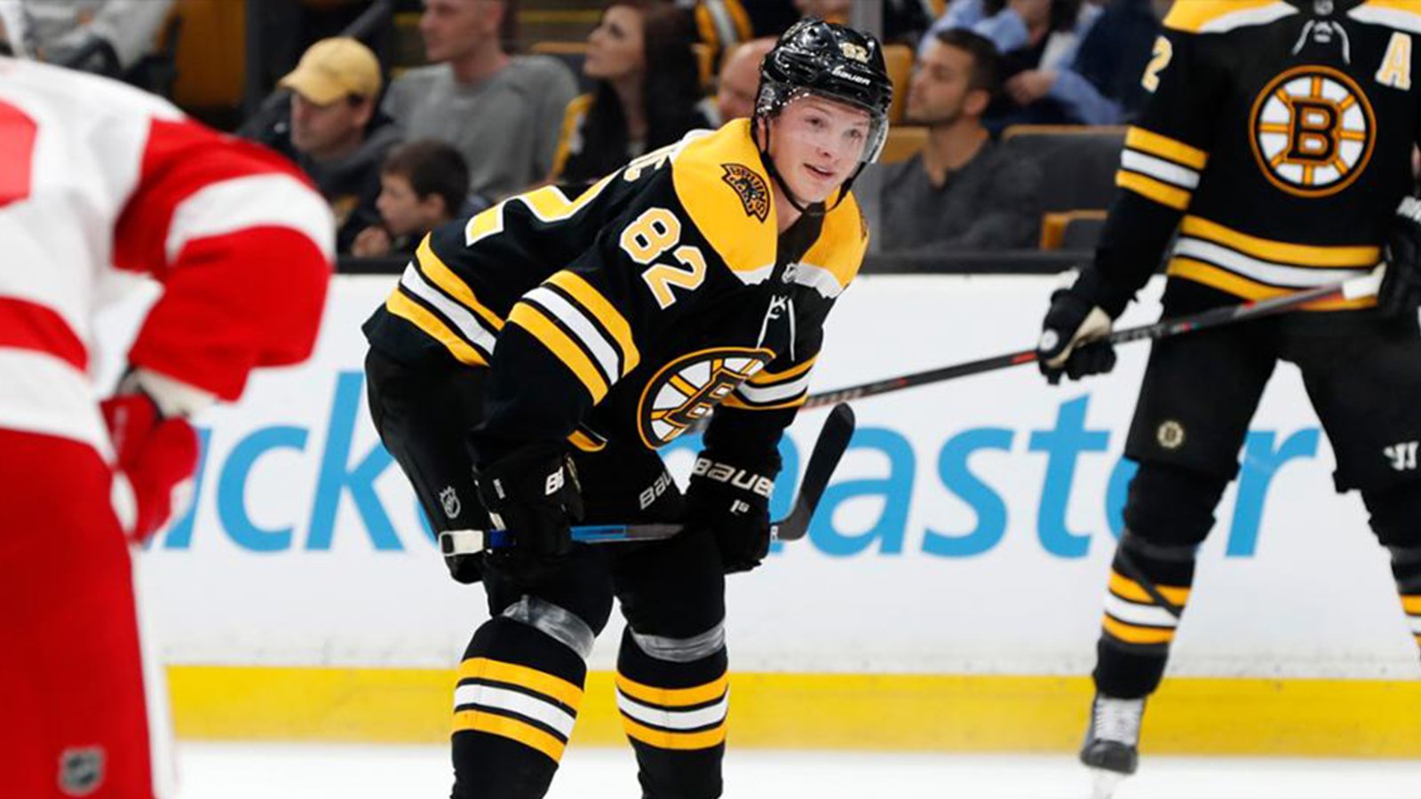 Bruins shuffle lines ahead of big game against Jets