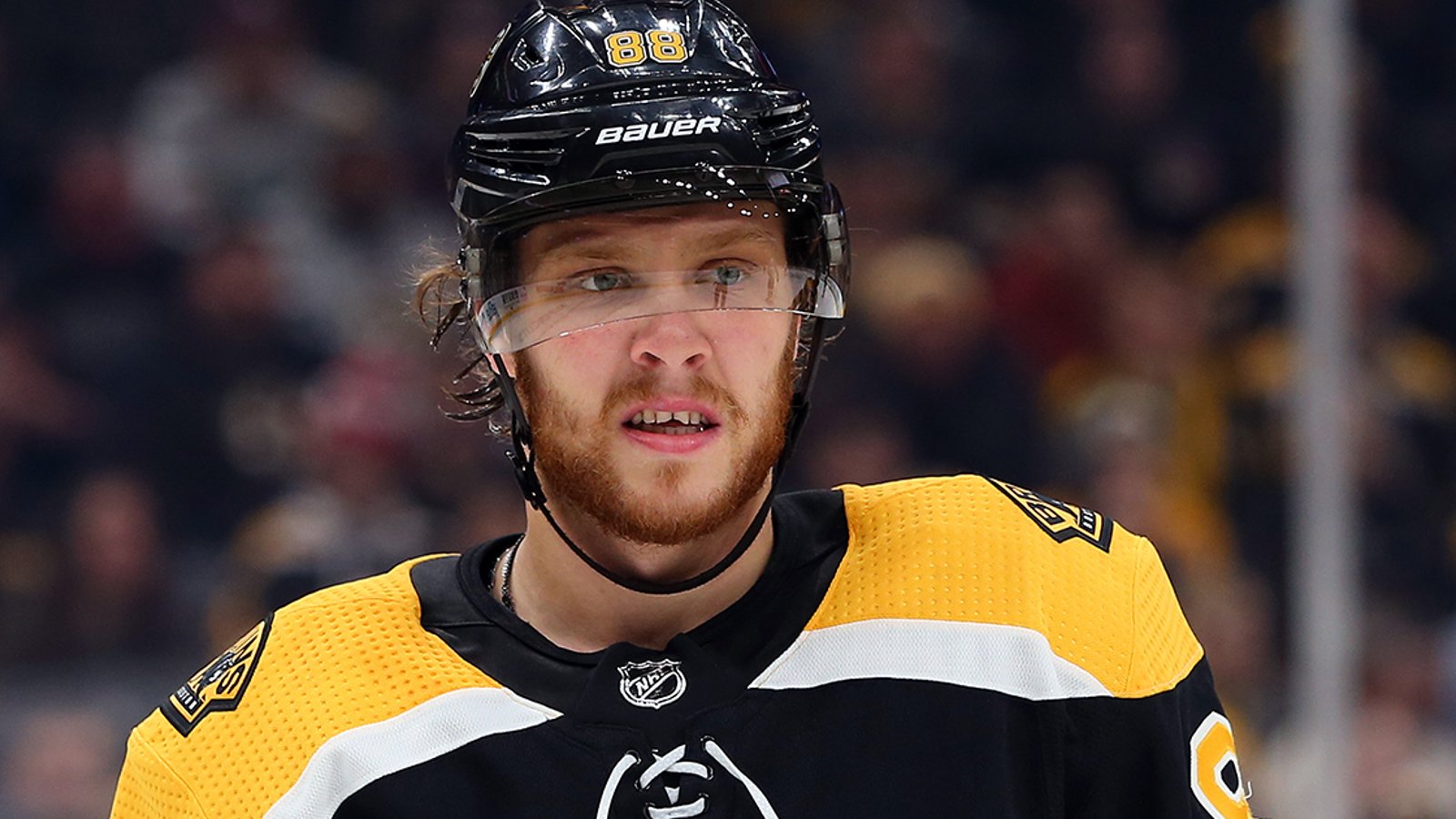 Breaking: Pastrnak slips and falls while out with teammates, will be out weeks!