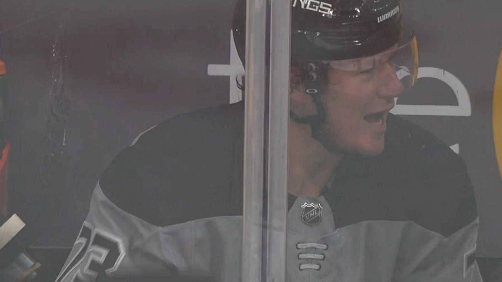 Toffoli slams his stick in the penalty box, gets a breakaway and gets crushed by karma.
