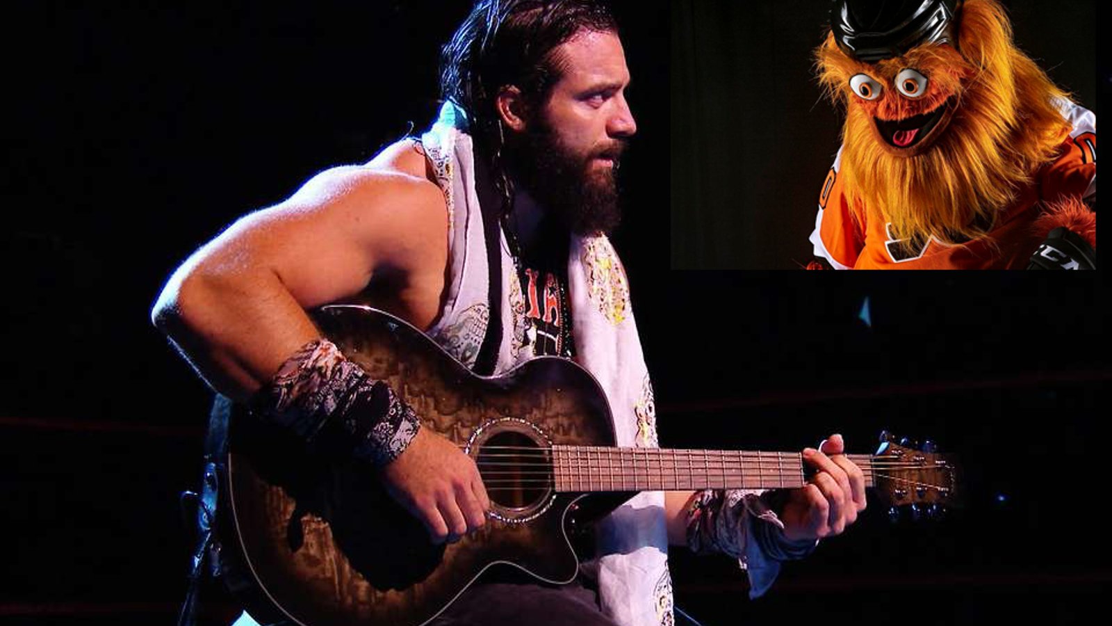WWE superstar Elias rips Gritty and Philly fans live on Raw!