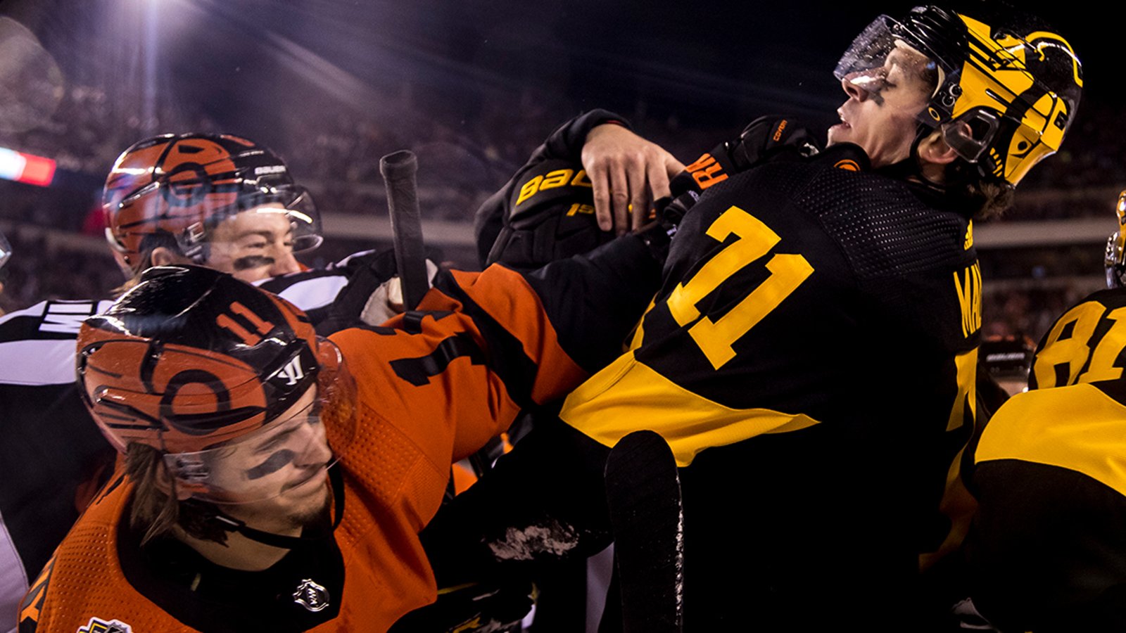 Konecny Mic'd Up, Travis Konecny having a blast at this year's Stadium  Series.  #Puckface, By Gloves Off Hockey