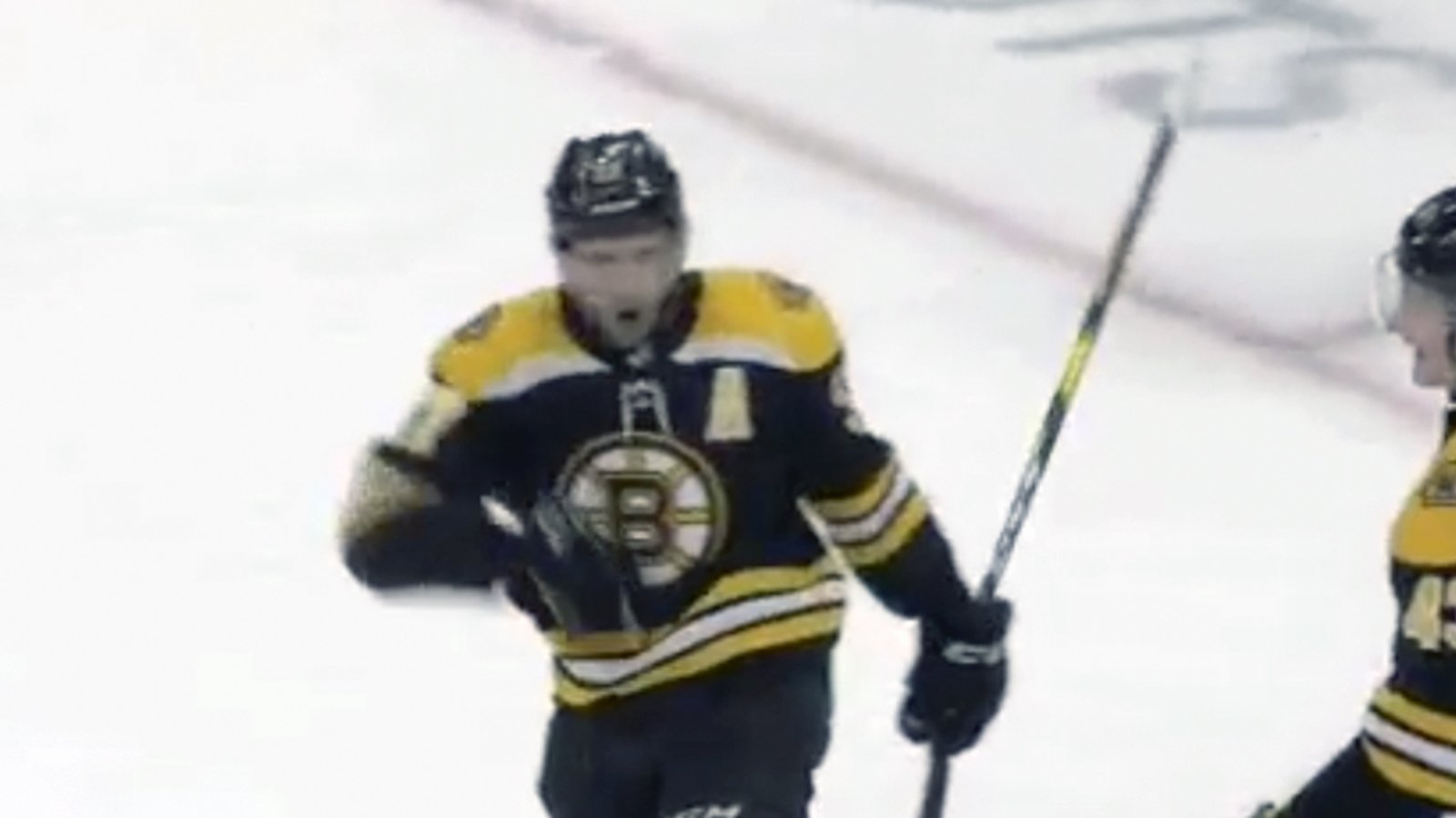 Bruins broadcaster Jack Edwards botches Bergeron’s game-tying goal call