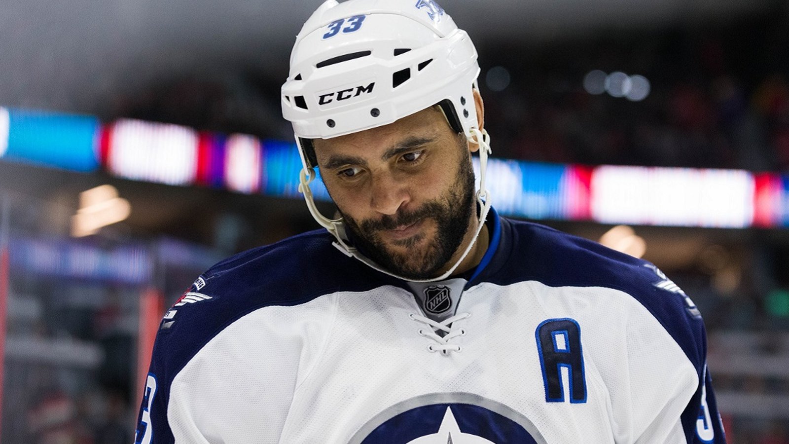 Dustin Byfuglien suffers setback in his road to recovery.
