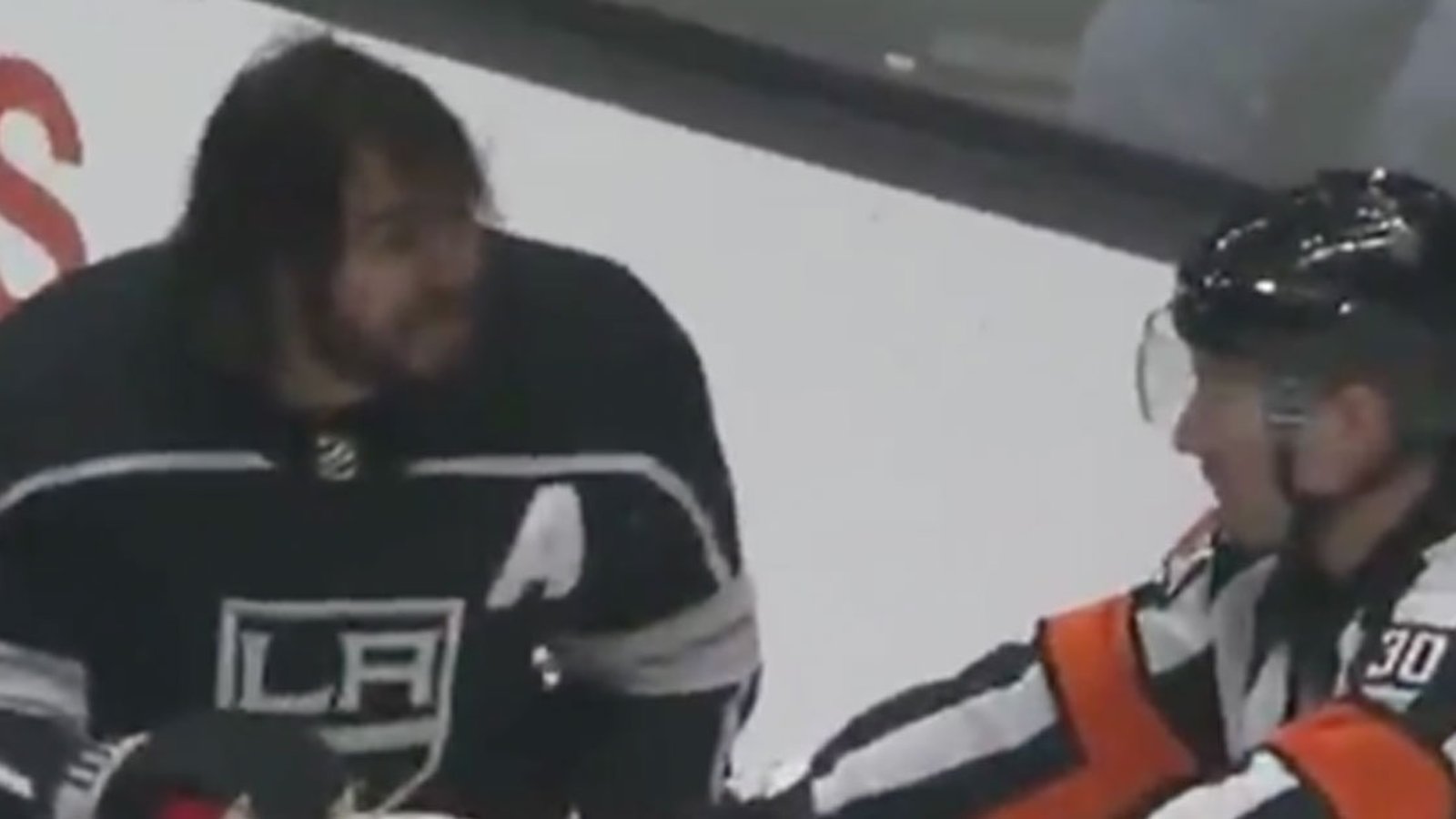 Doughty complains to referee about holding call in funniest mic'd up segment you'll see! 
