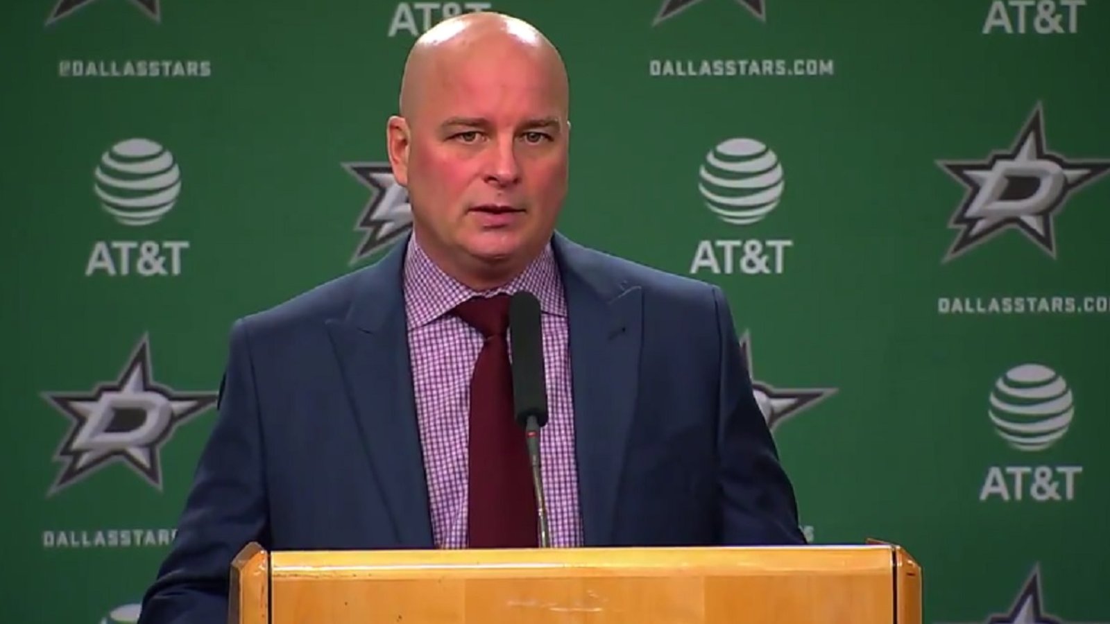 Stars head coach calls out his team in brutally honest press conference.