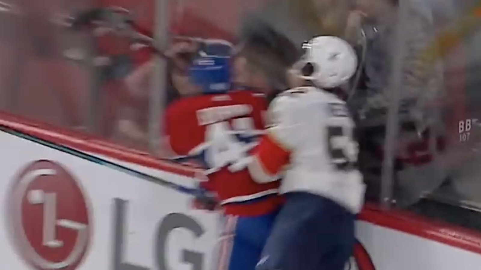 Breaking: Habs' Byron faces suspension after crushing Weegar's head against the glass! 