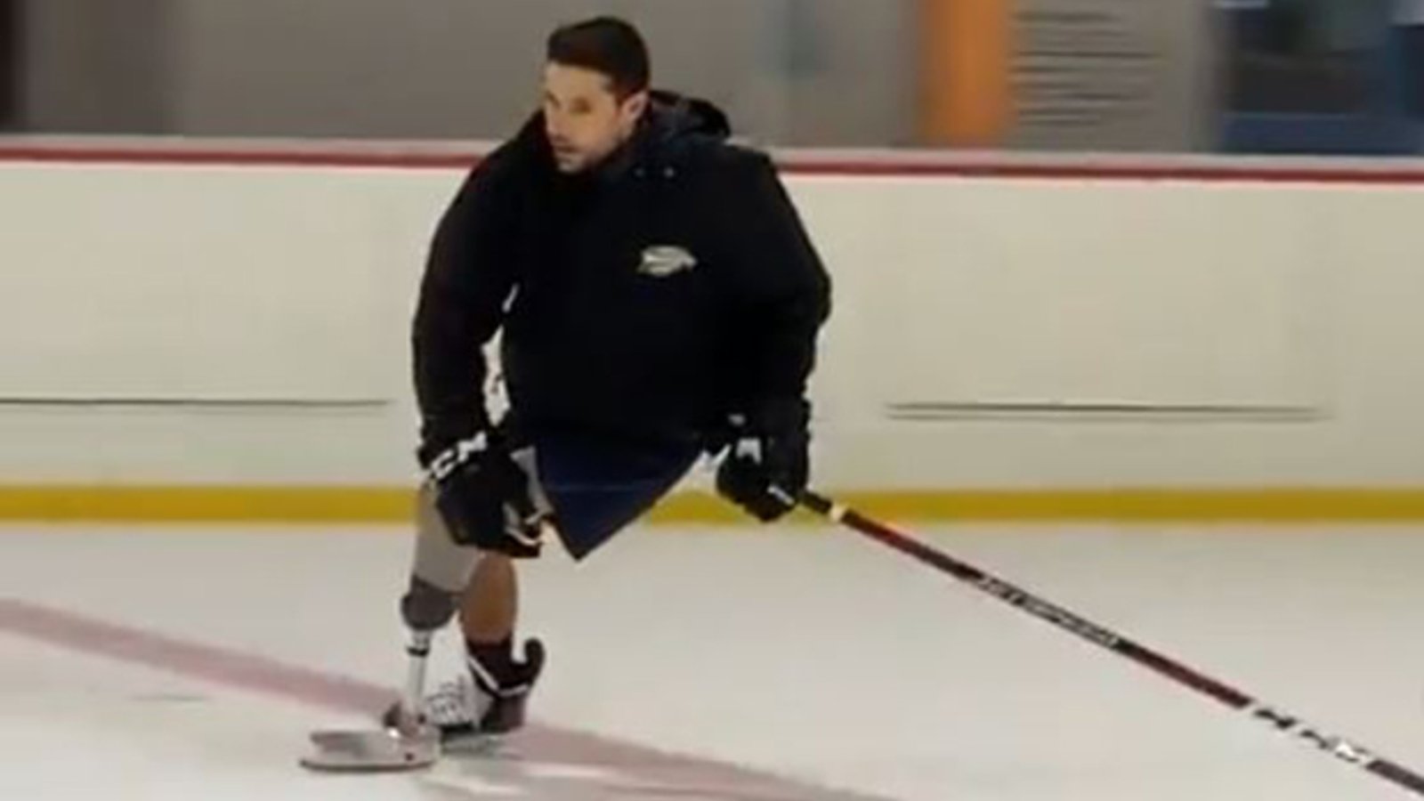 Cunningham shocked by reaction from viral video of him skating with prosthetic leg