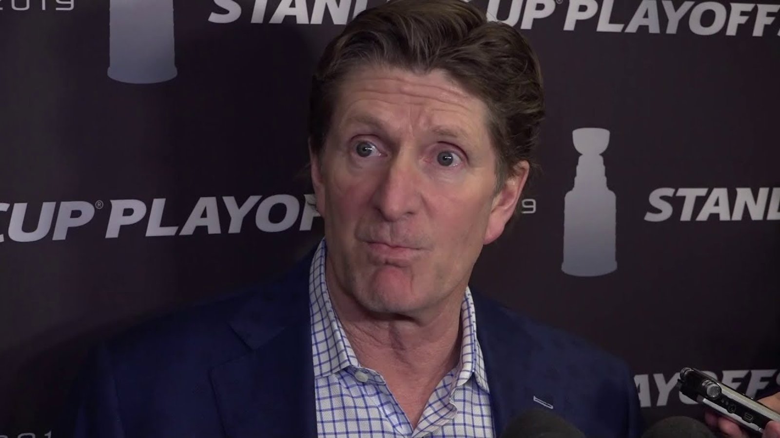 Mike Babcock admits he tried something new which led to a win over Boston 