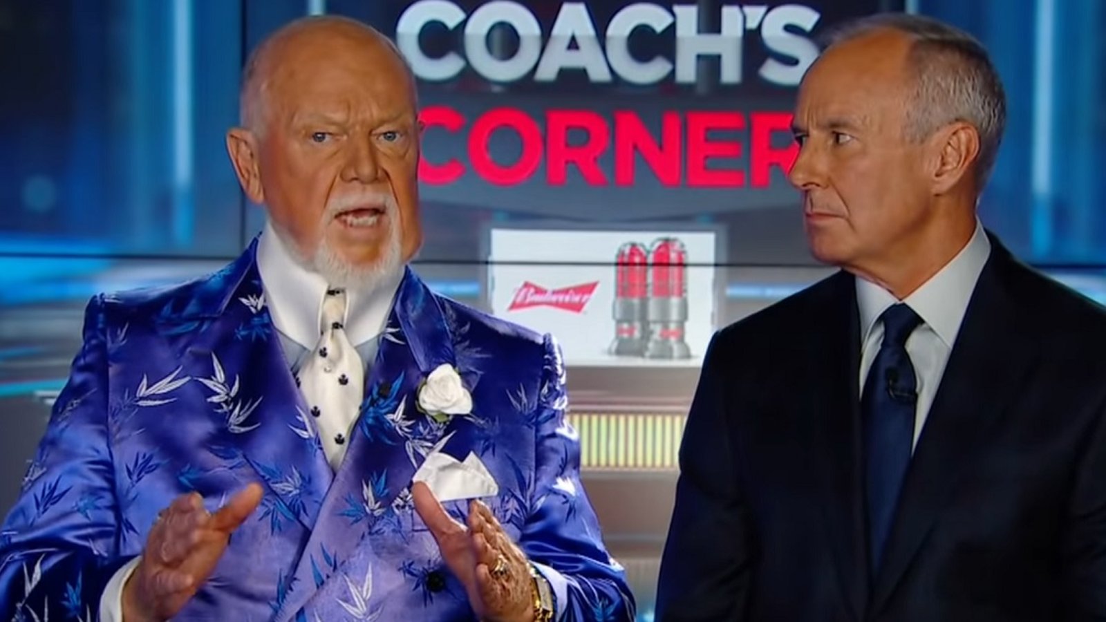 Don Cherry rips the Leafs in Game 2 for 'whining.'