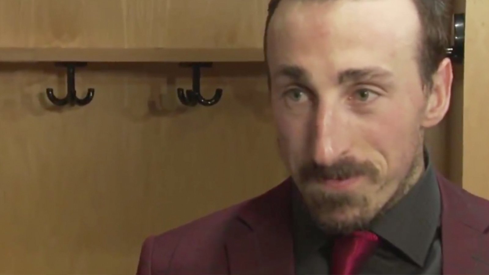Marchand takes his trolling act off ice
