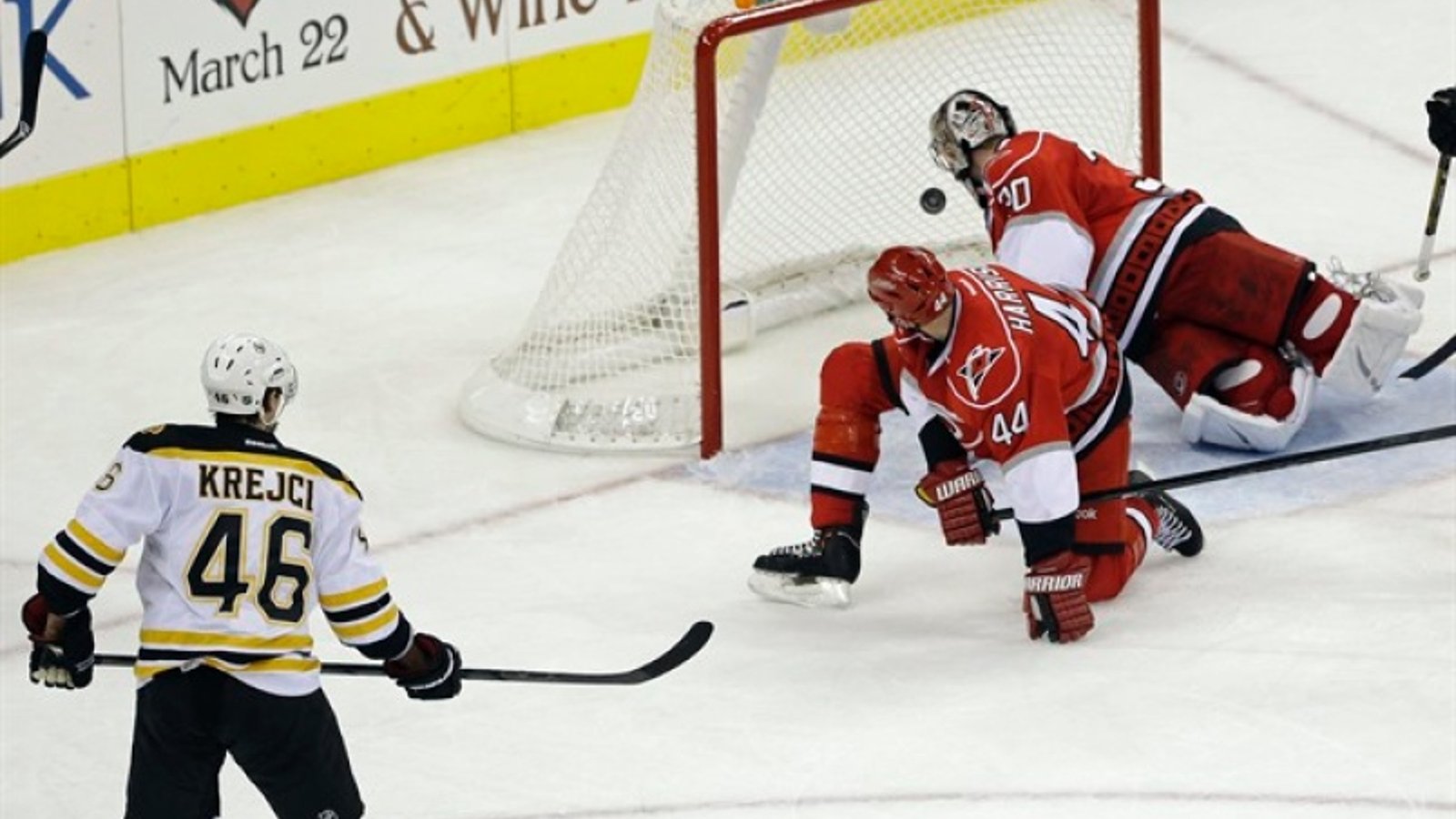 Bruins’ Krejci doesn’t want to sweep the Hurricanes… 
