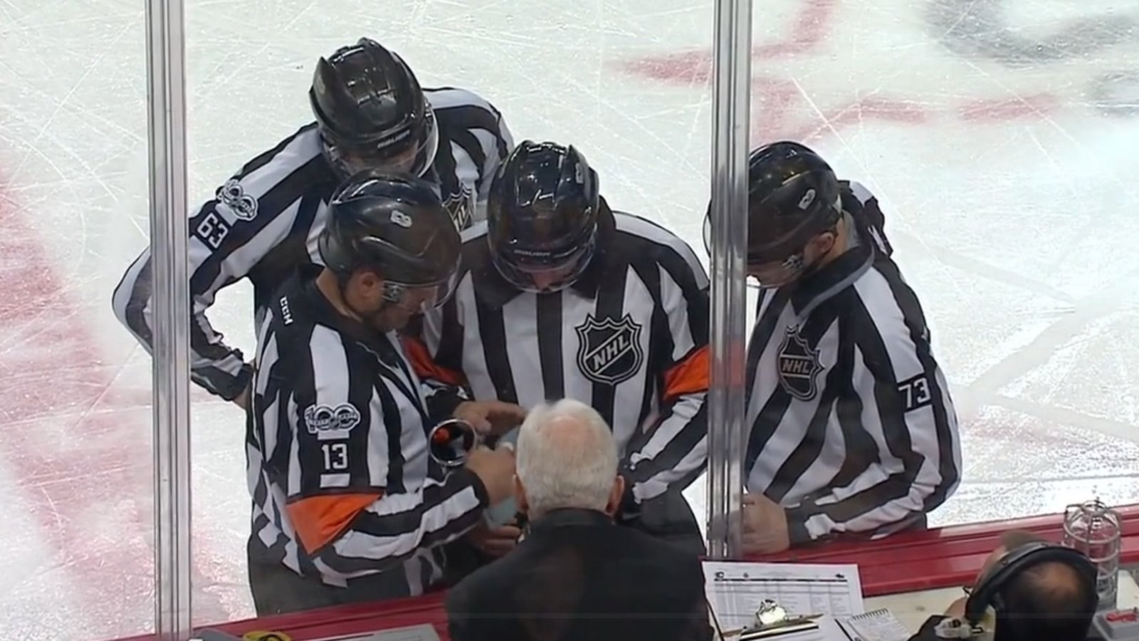 Officials for Game 5 revealed after controversy in Game 4.