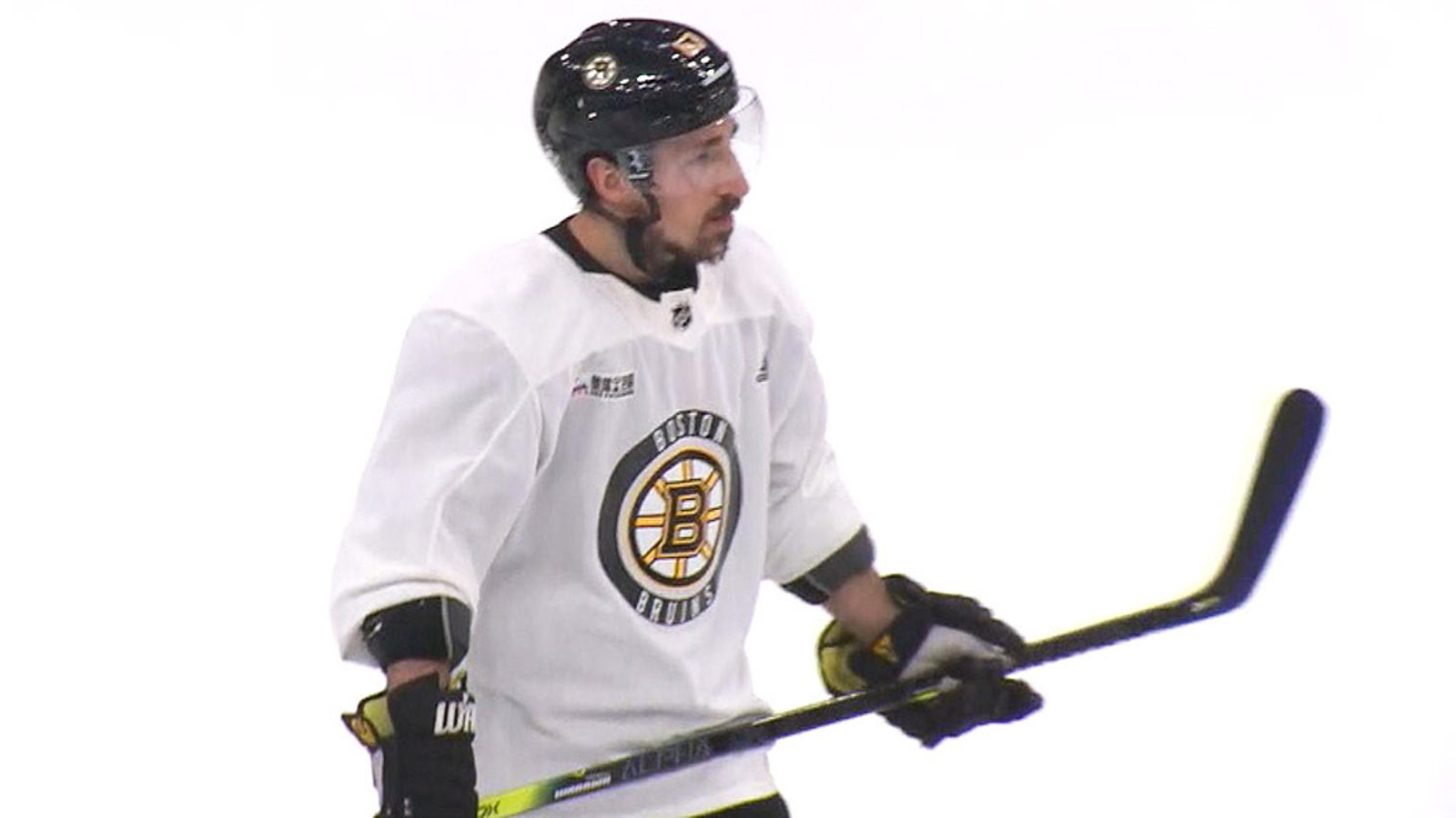 Breaking: Marchand leaves morning skate early ahead of Game 1