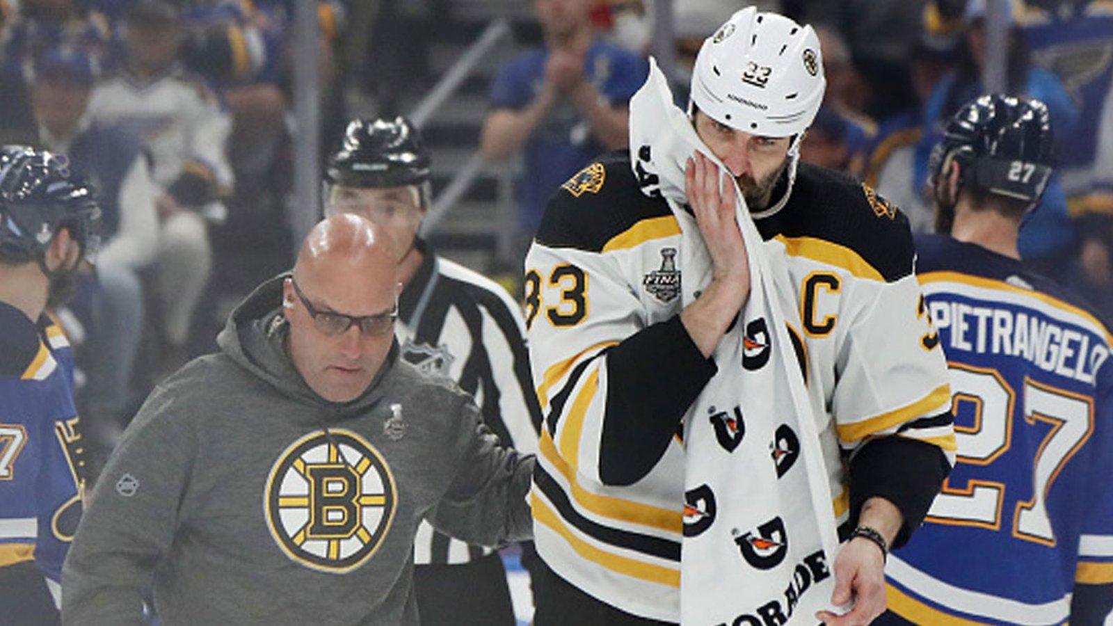 Shocking details of Chara’s injury will make you wonder how he can play tonight! 