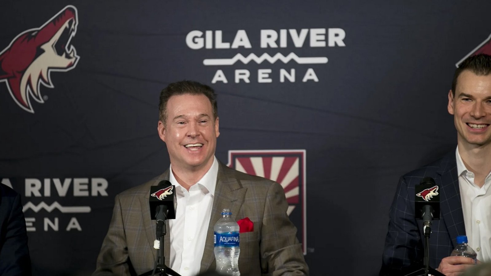 NHL owner hints a possible relocation to a new city.