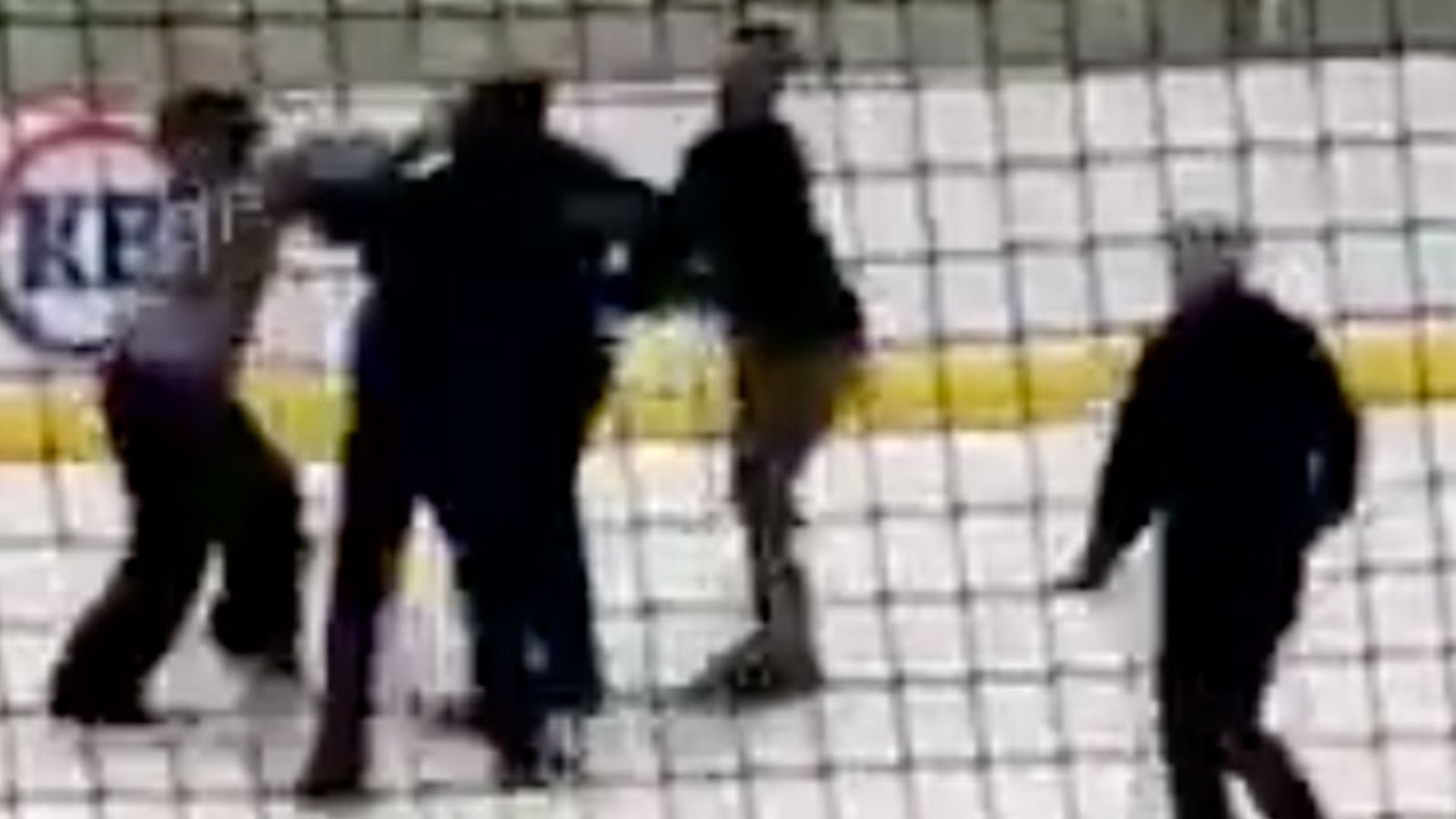 Referee assaulted on-ice by crazy hockey Dad in Alberta