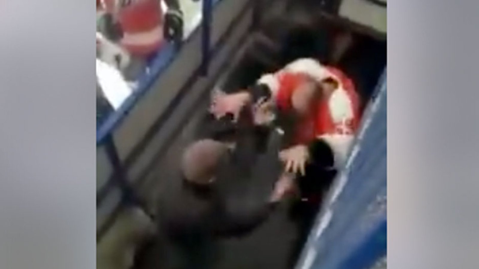 Fans attack players on the bench in crazy Russian hockey brawl
