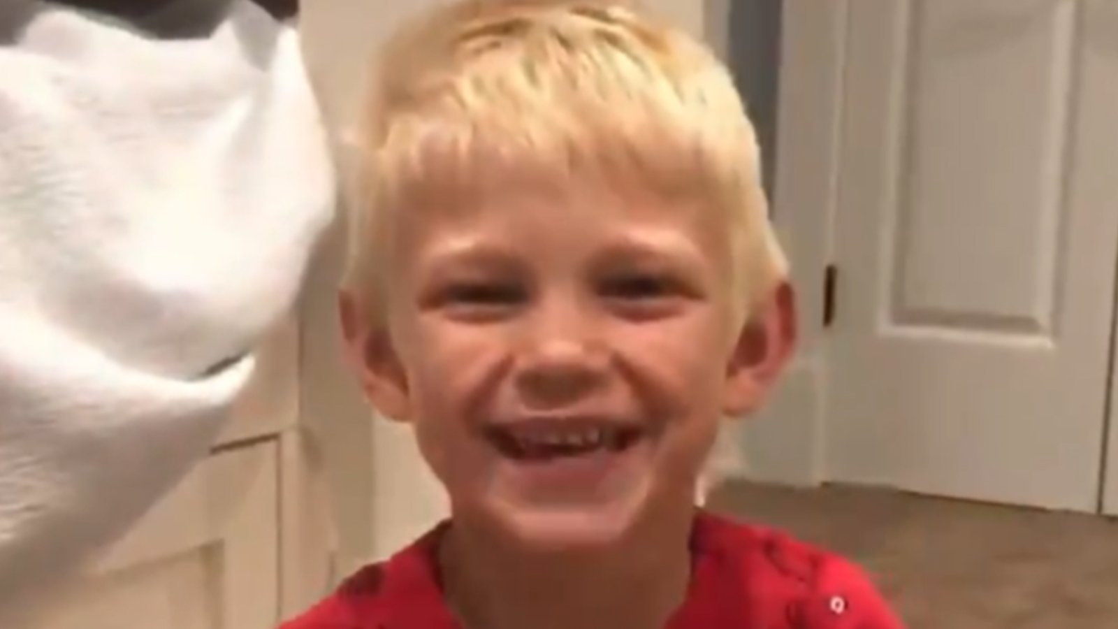 Eric Staal’s four year old son nails an adorable rendition of “The Hockey Song”