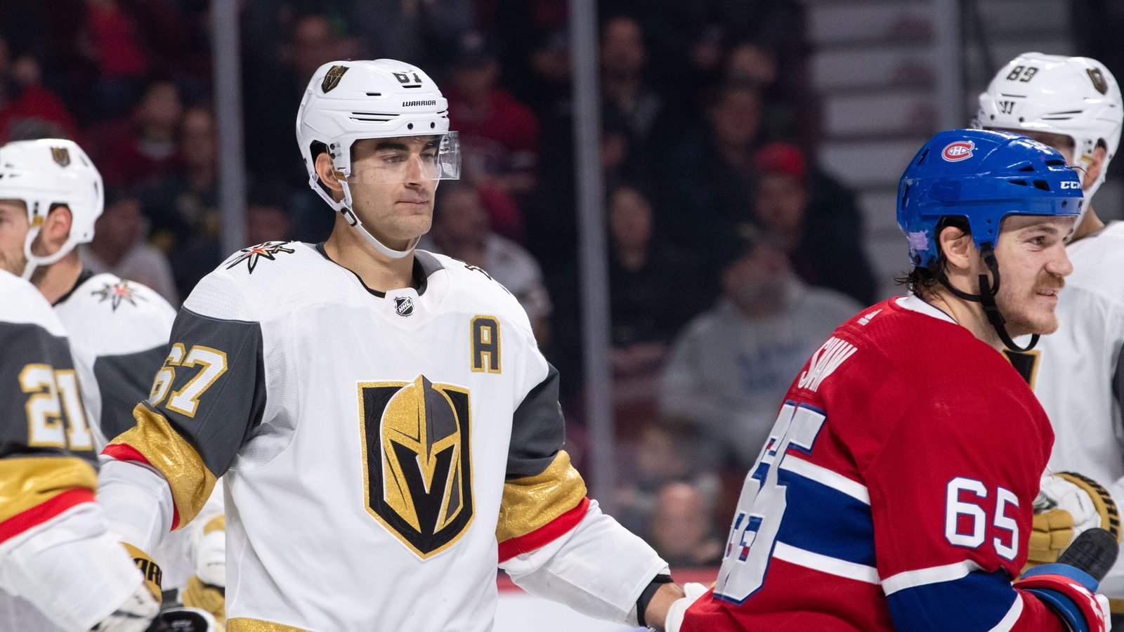 Two big names back in the lineup for Vegas against Habs