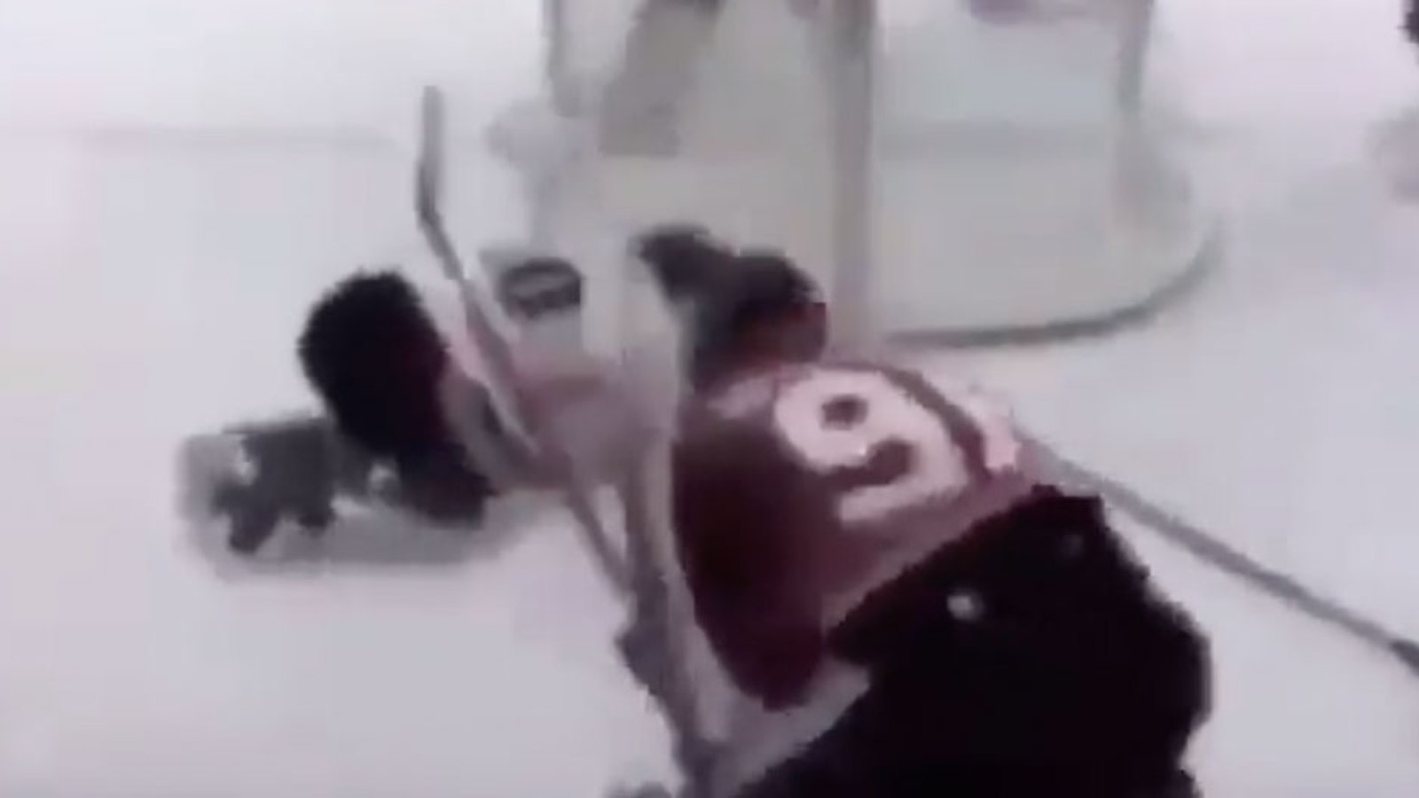 Historic suspension for kid who beats opponent with his stick!