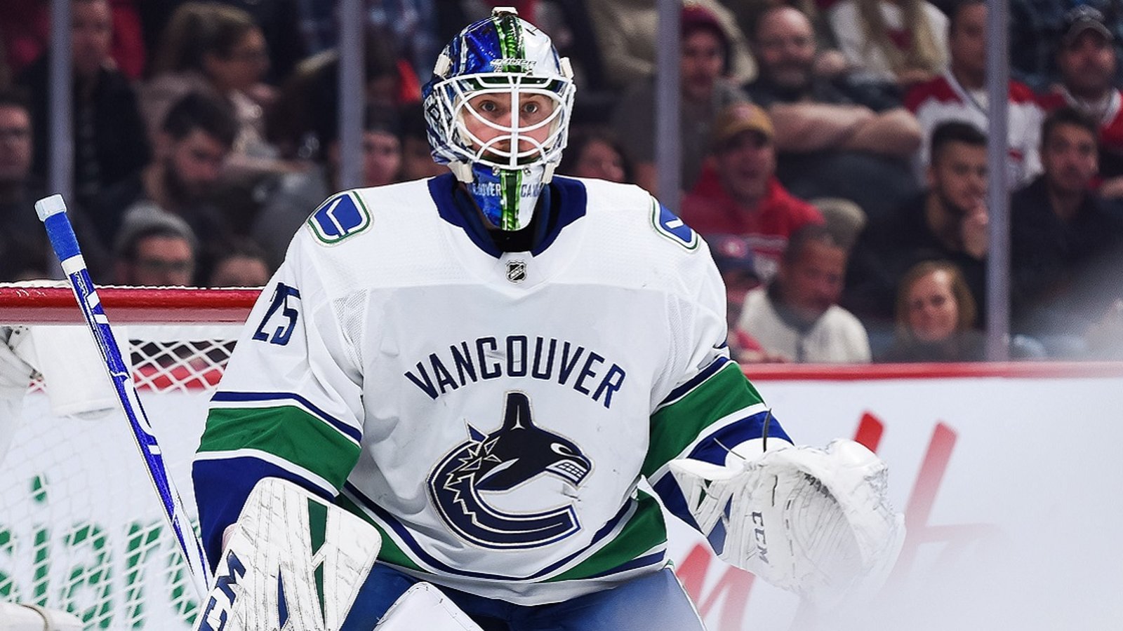 Jacob Markstrom makes a heartbreaking announcement on Sunday.