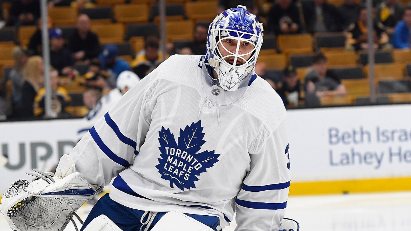 Maple Leafs make a change in net after another shaky performance from Hutchinson.