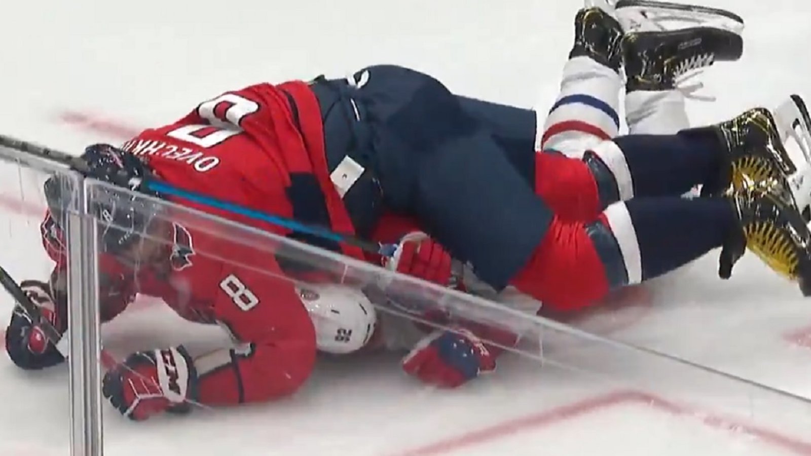 Ovechkin calls out the Habs for complaining about his hit on Jonathan Drouin.