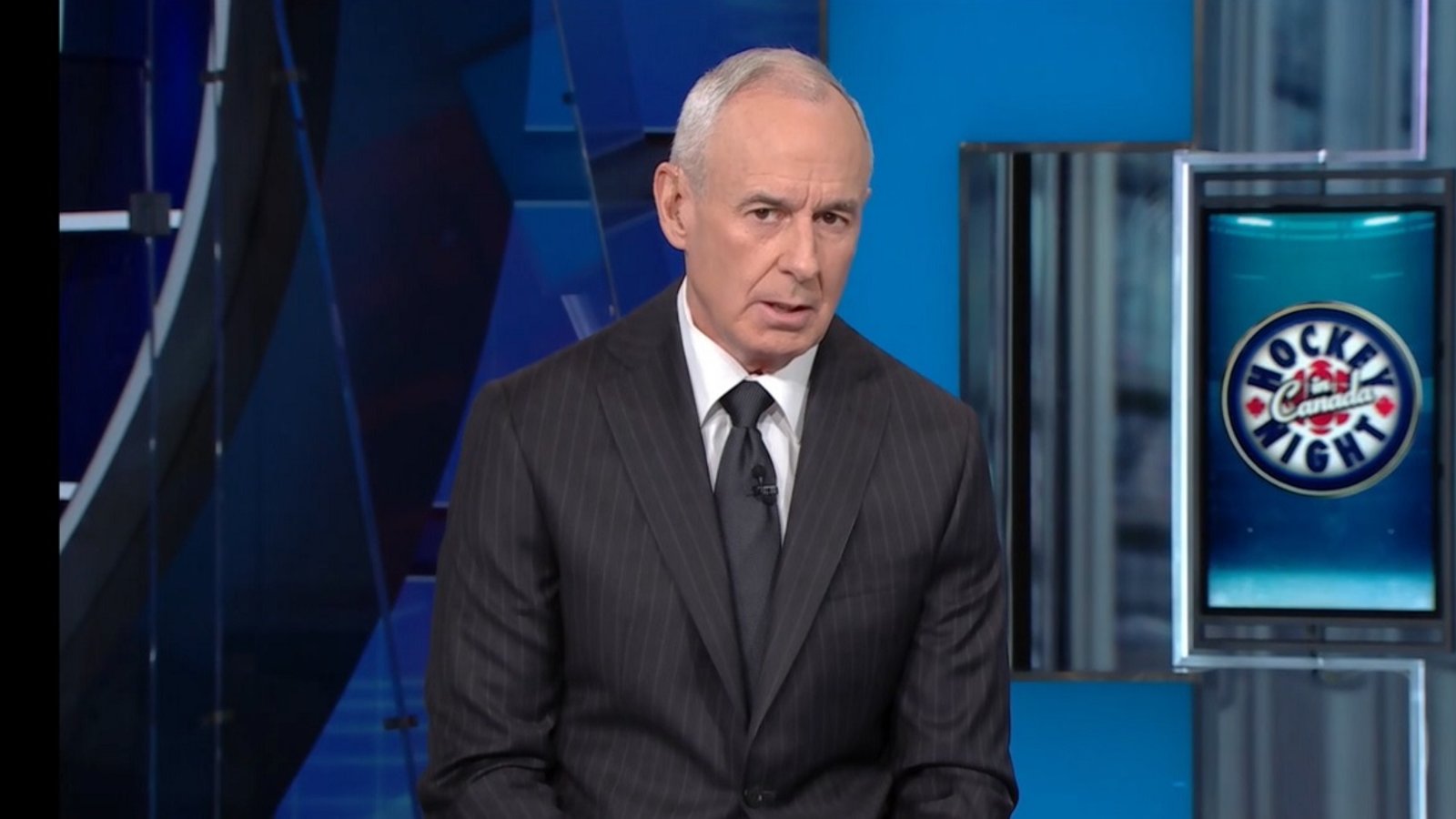 Ron MacLean attempts to apologize to fans on Hockey Night in Canada.