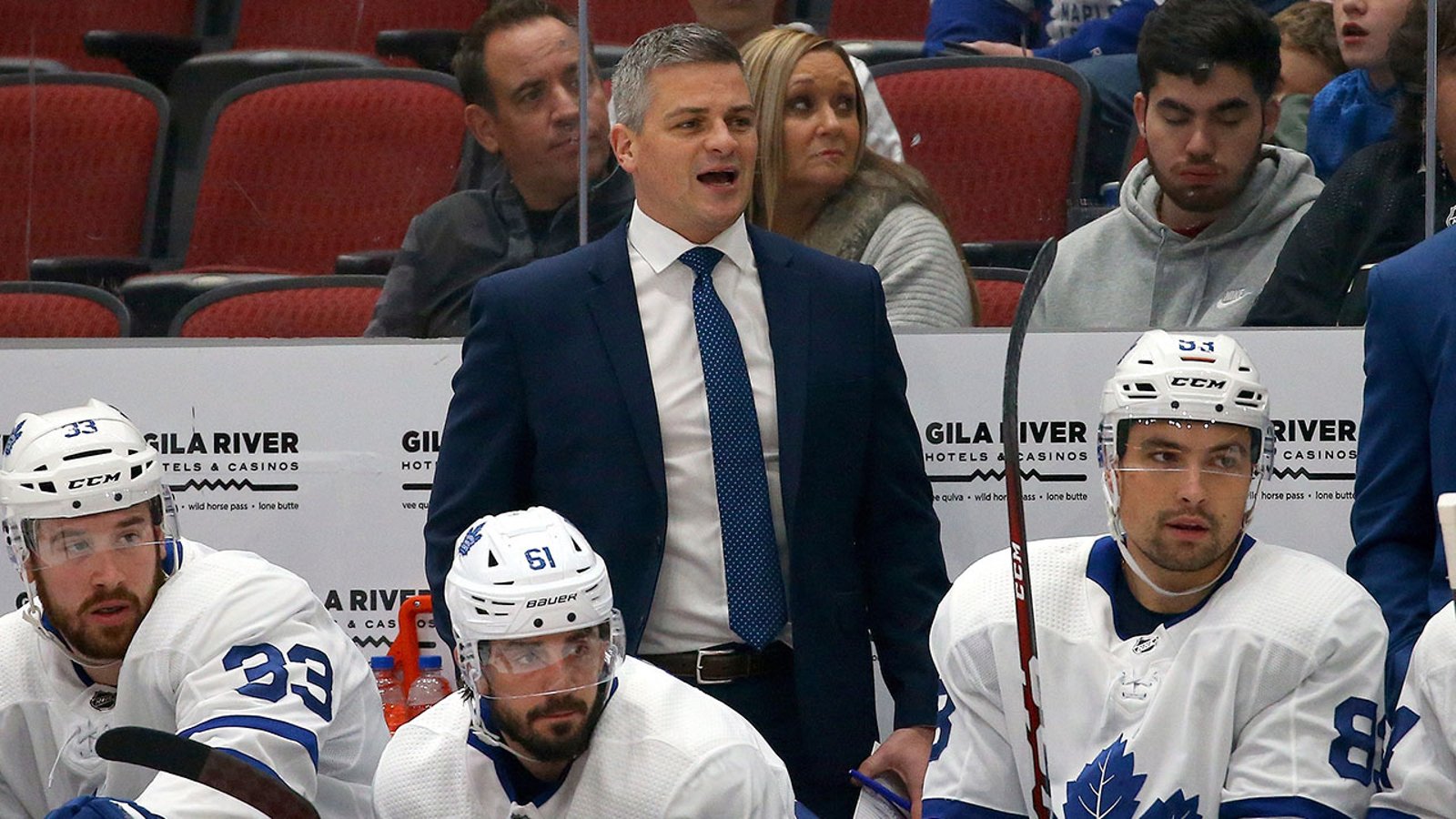 Leafs new coach Keefe changes lineup for emotional reason 