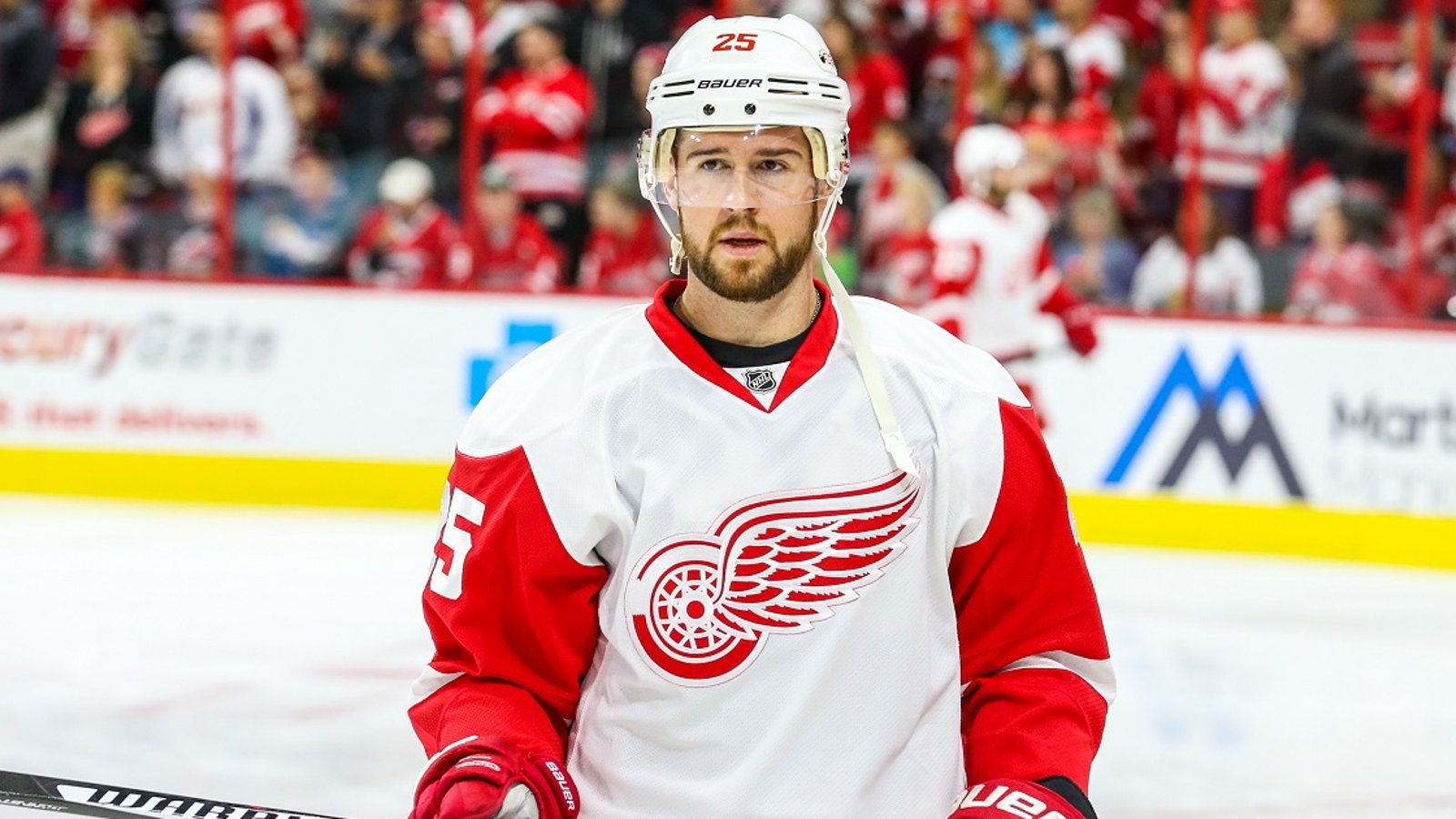 Bad news for Mike Green results in a huge call up for the Red Wings.