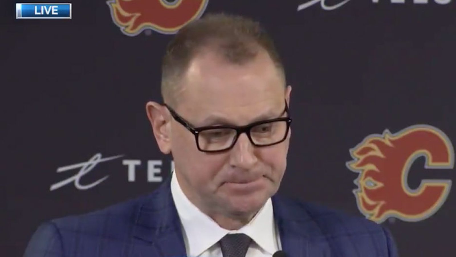 Flames GM Treliving in tears as he explained why it took so long to settle Peters’ scandal 