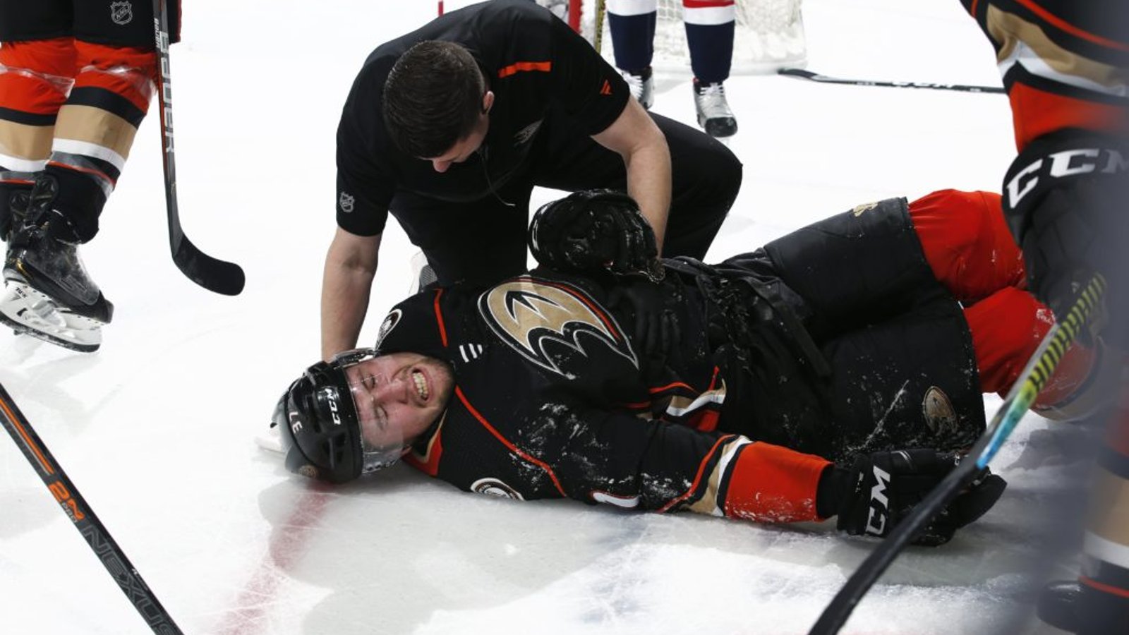 Terrible update on Nick Ritchie after late hit from Radko Gudas.