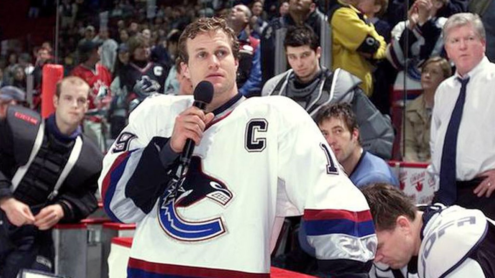 Markus Naslund shares a story of how Dany Heatley gutted him with the ultimate chirp