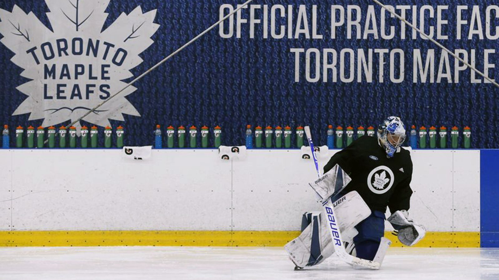 Major update on Andersen from Leafs practice this morning