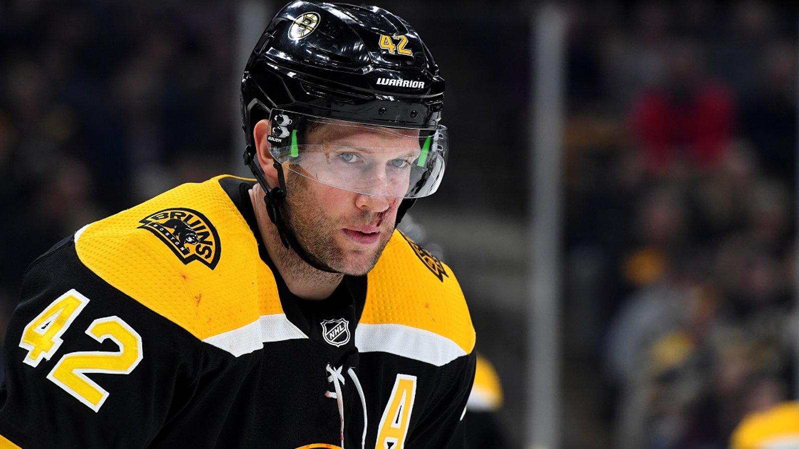 David Backes sends a message to the Bruins following his trade.