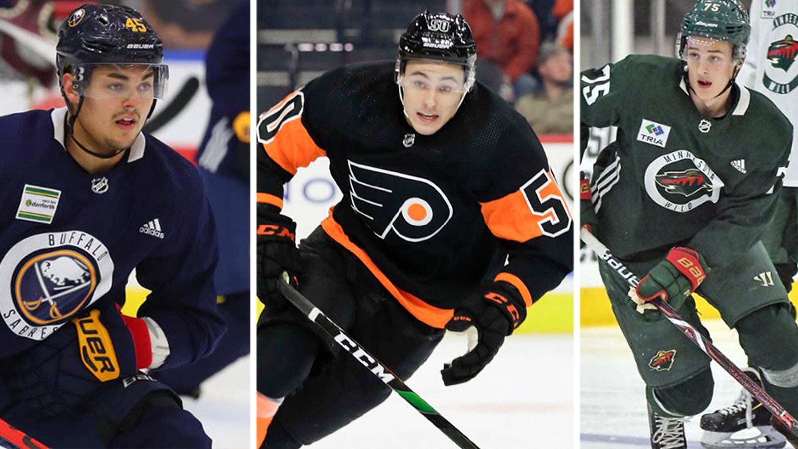 Sabres, Flyers and Wild all make minor contract signings