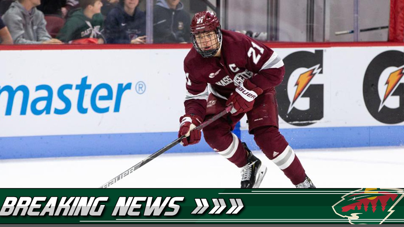 Wild sign top NCAA free agent Mitchell Chaffee