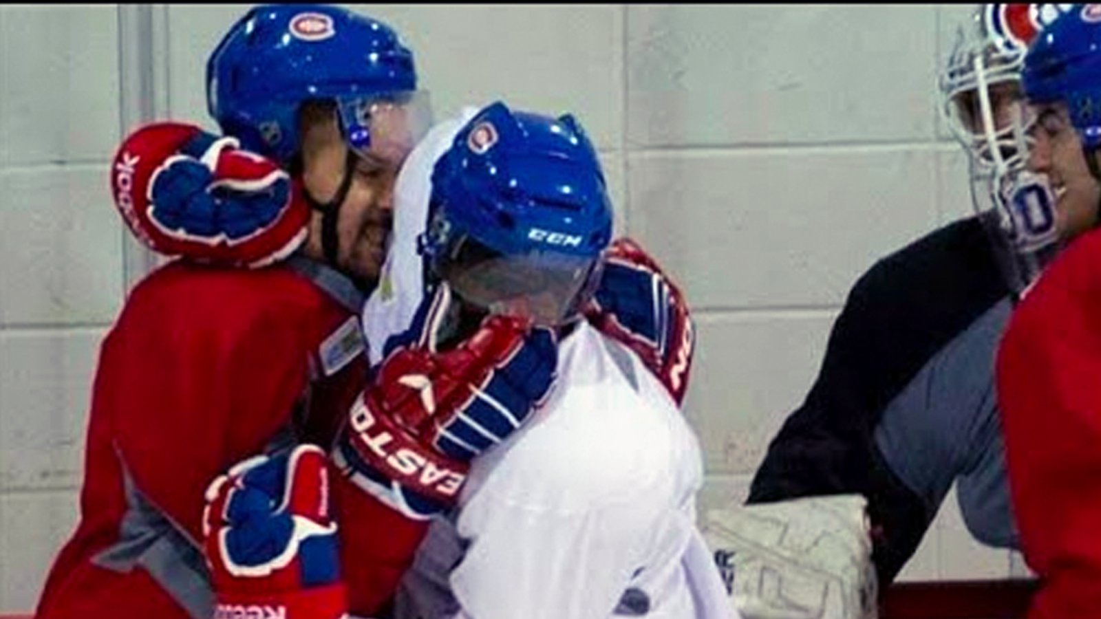 10 times where NHL teammates went at it in practice