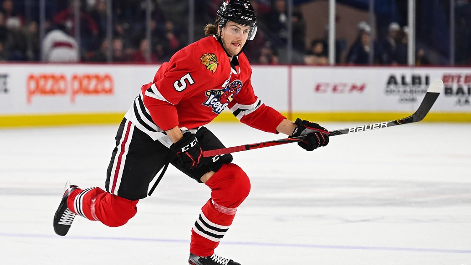 Philip Holm is walking away from the Chicago Blackhawks.