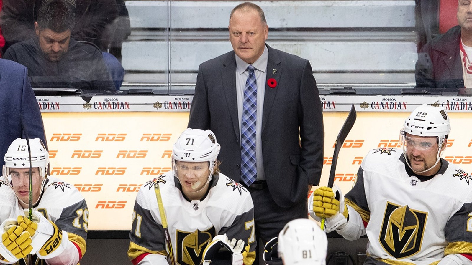 Gerard Gallant comments on the Golden Knights decision to replace him behind the bench.