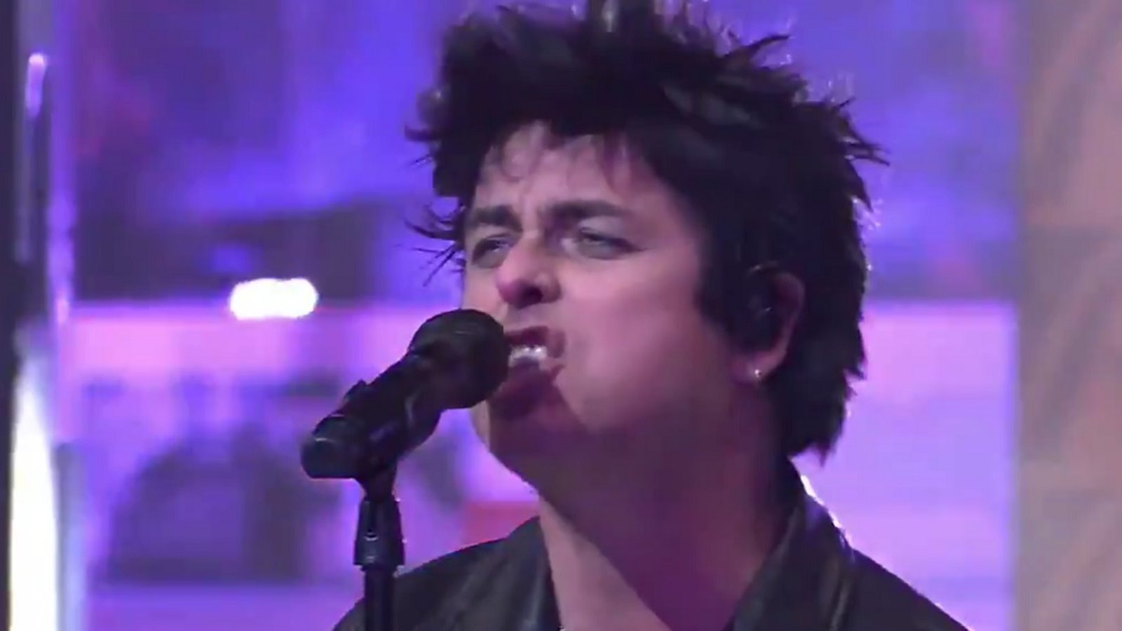Green Day's Billie Joe drops a massive F-Bomb during All Star Game performance.