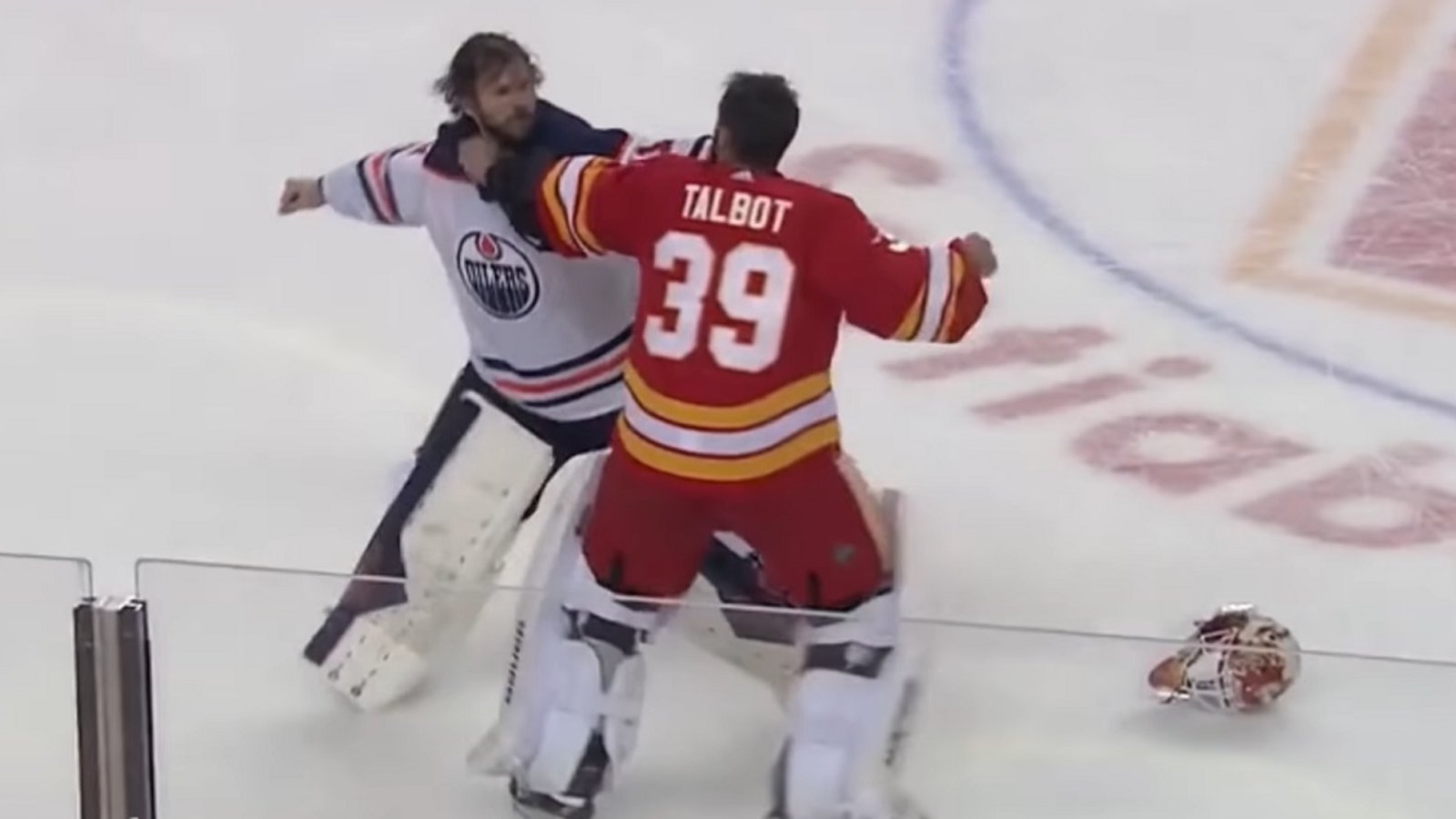 Mike Smith and Cam Talbot drop the gloves for the first goalie fight in years!