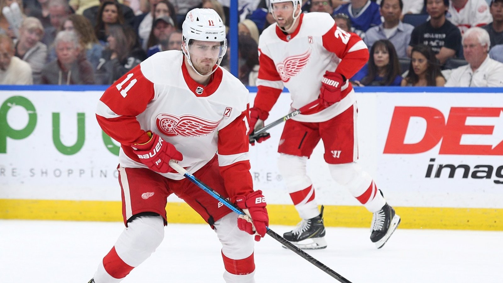 Red Wings confirm Filip Zadina has been injured.