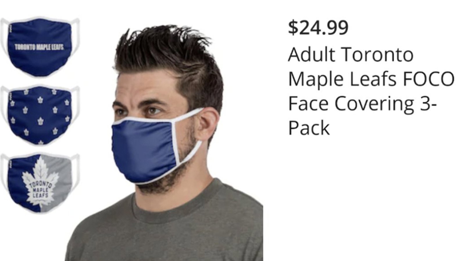 NHL now officially selling team licensed COVID-19 masks
