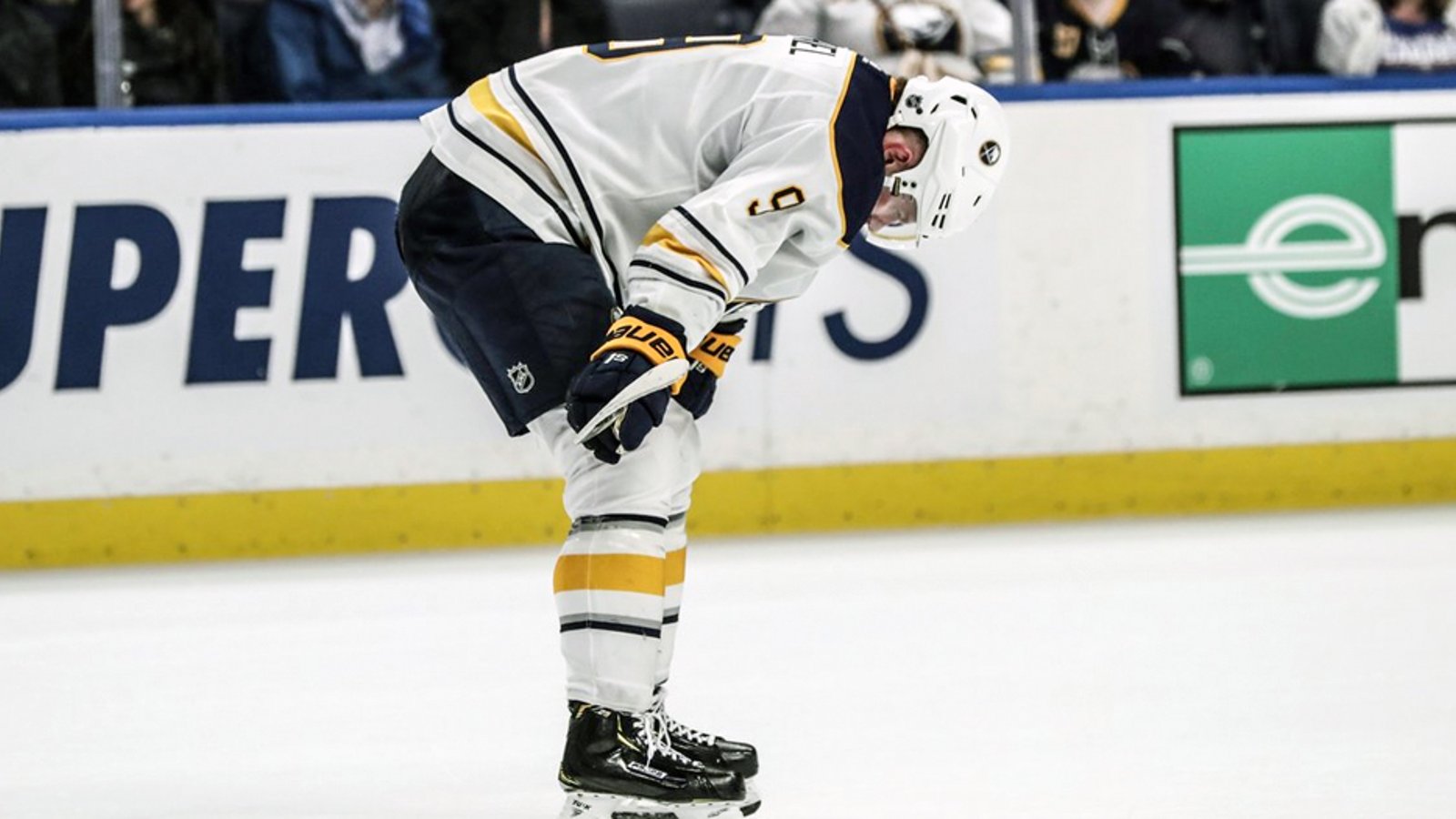 Eichel’s frustration boils over, says he’s “frustrated with the way things are going.”