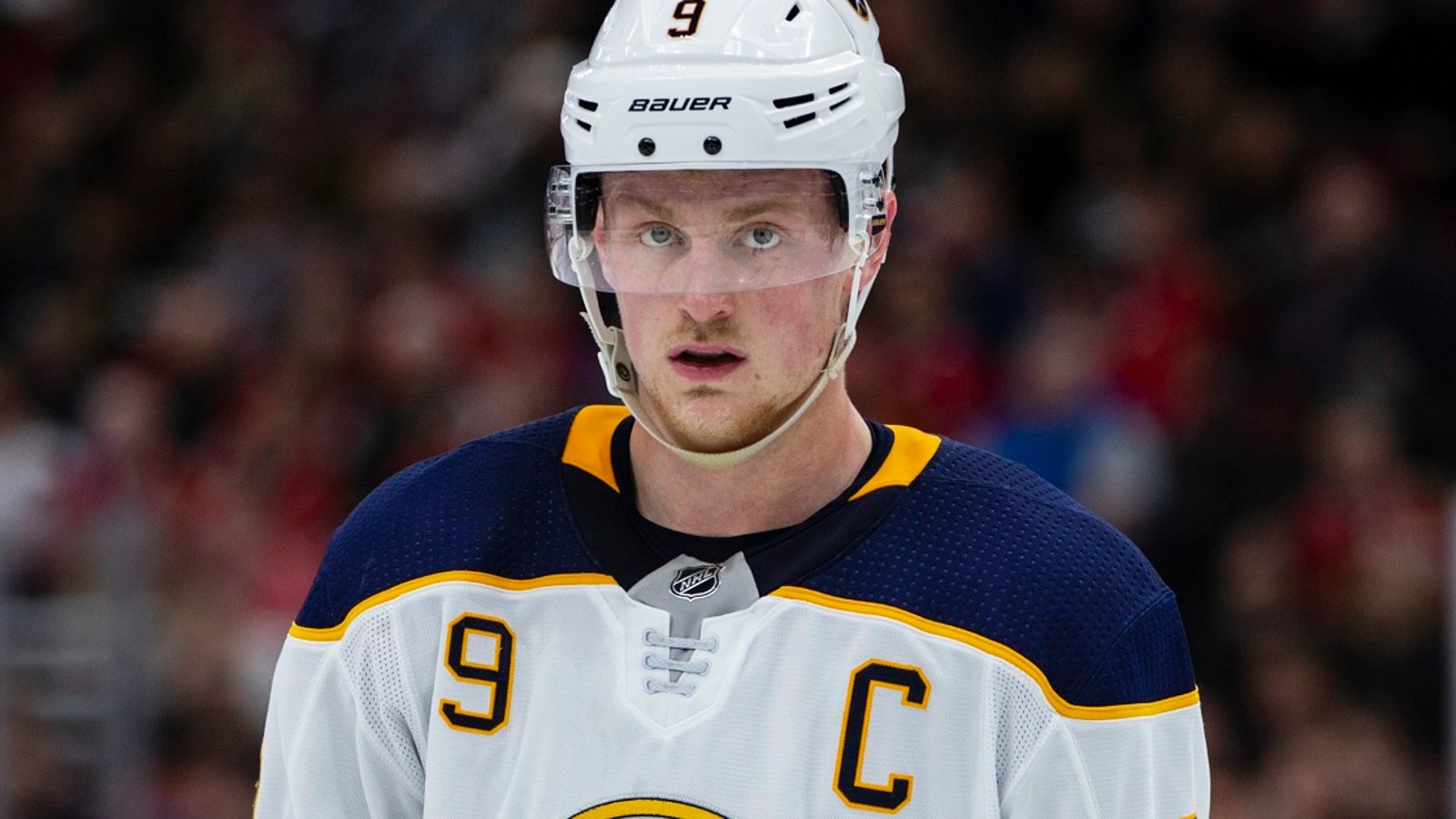 Insider proposes blockbuster trade between the Bruins and Sabres for Jack Eichel.