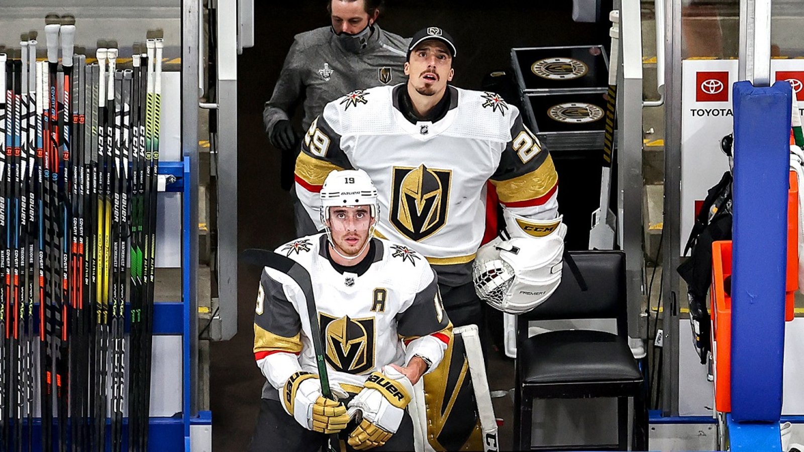 Rumor: Marc Andre Fleury may be headed for a buyout.