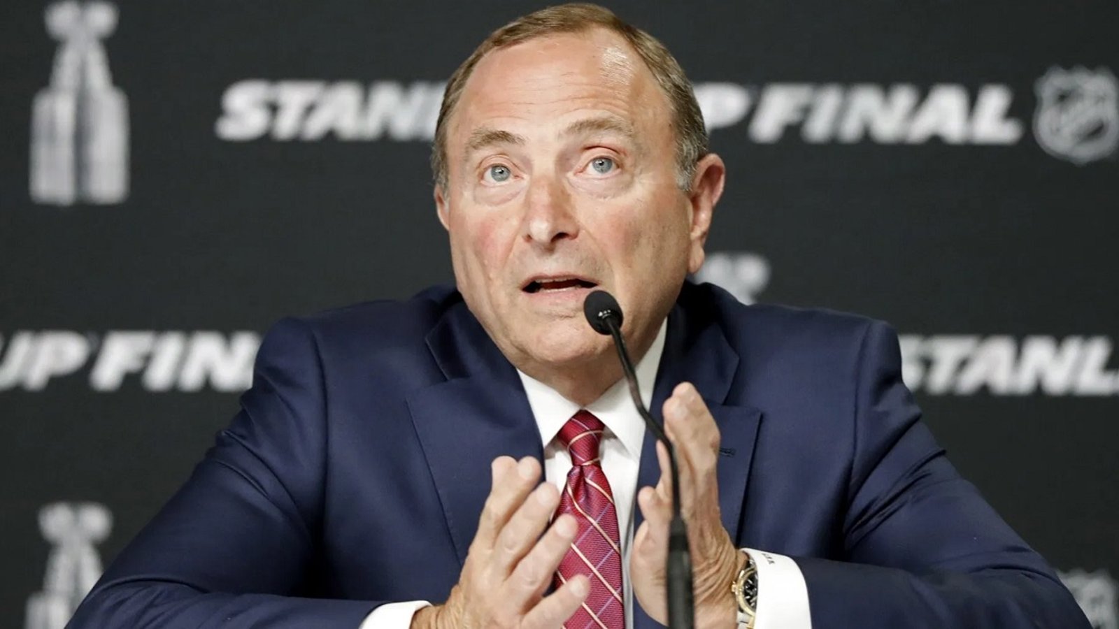 All Canadian Division rumors gain steam after Gary Bettman dodges questions on the topic.