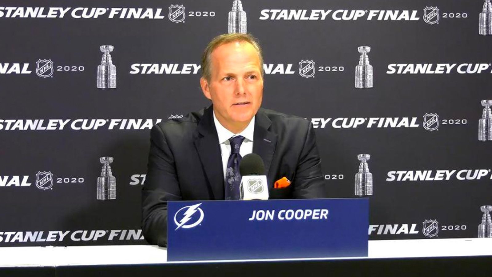 Cooper makes cryptic comments about possible Stamkos' return for Game 3