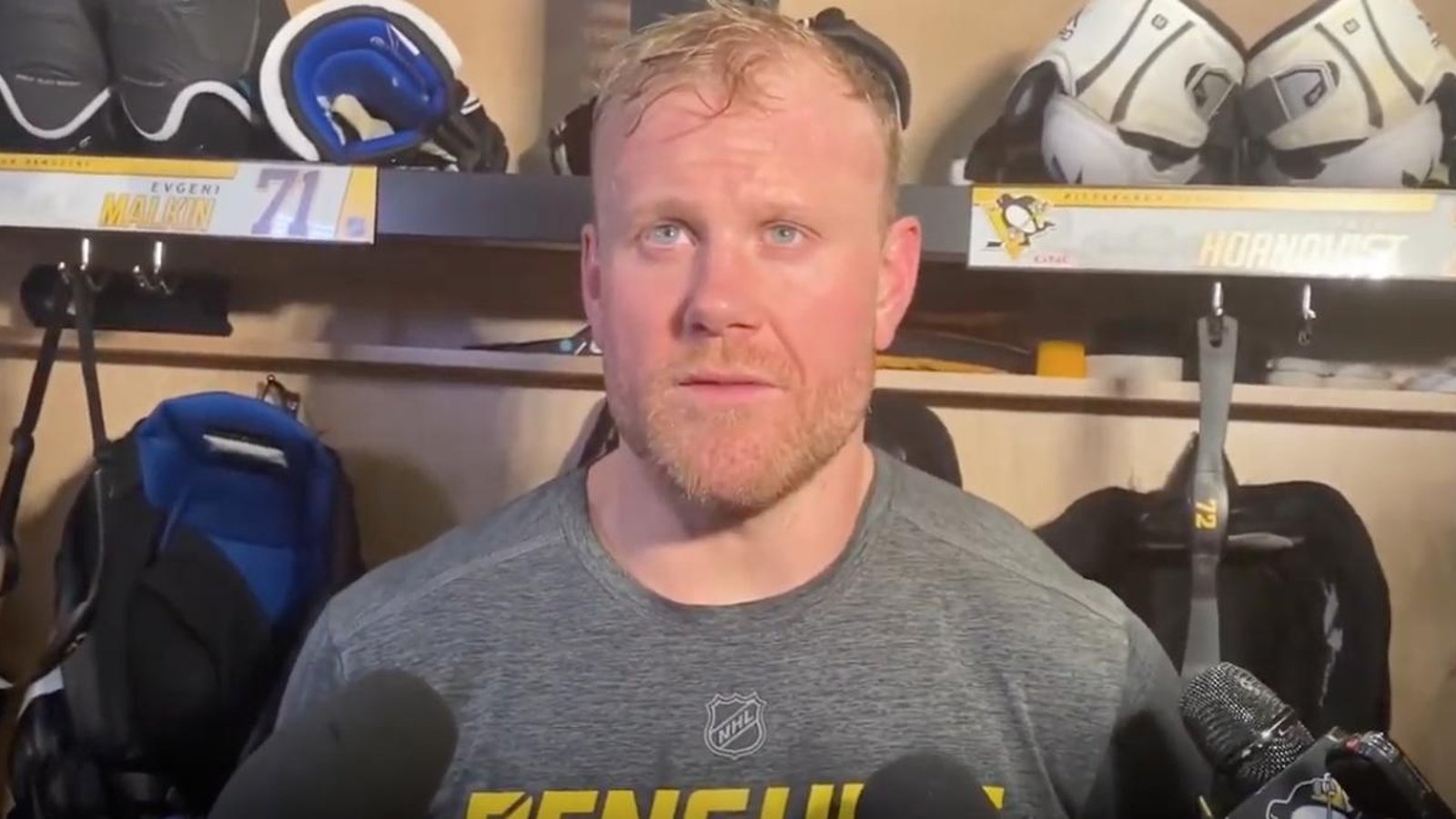 Hornqvist was blindsided by trade from the Pens! 